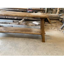 Waschtisch aus Eiche im Landhausstil in Altholzoptik 150x50x75 cm